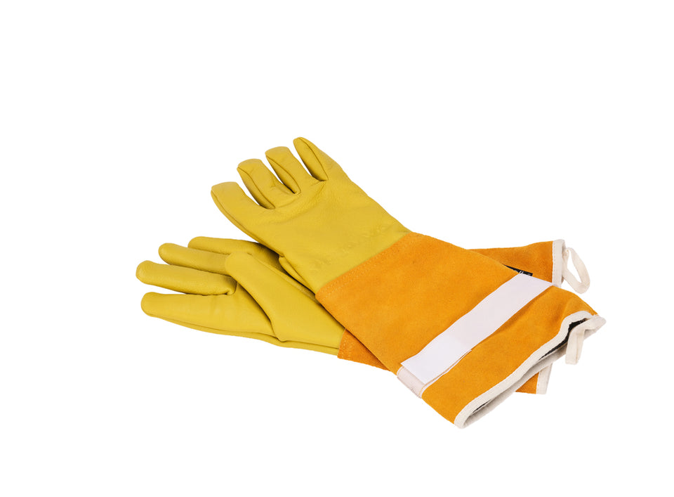 Handschoenen voor het veilig werken met vloeibare stikstof
